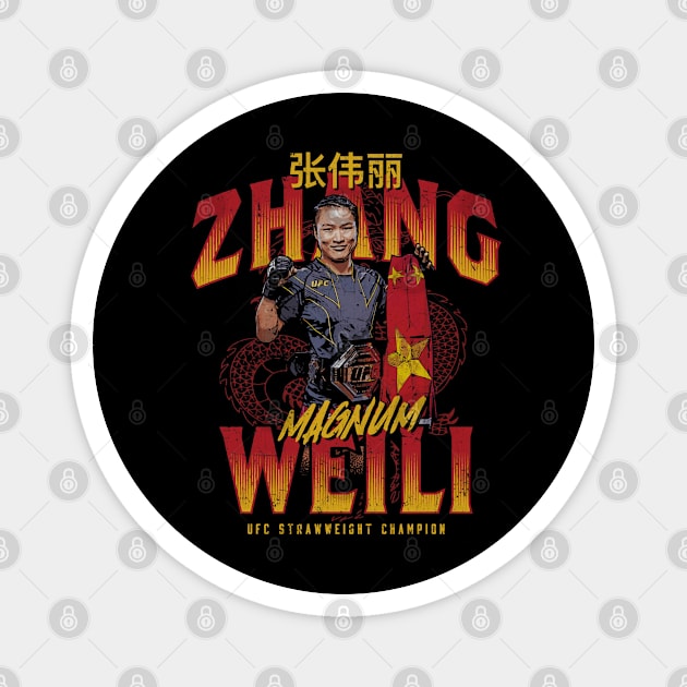 Zhang Weili Magnum Magnet by ganisfarhan